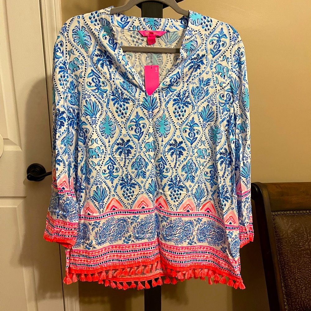 💕💙NWT - Lilly Pulitzer - Luna Bag Tunic - Large💙💕